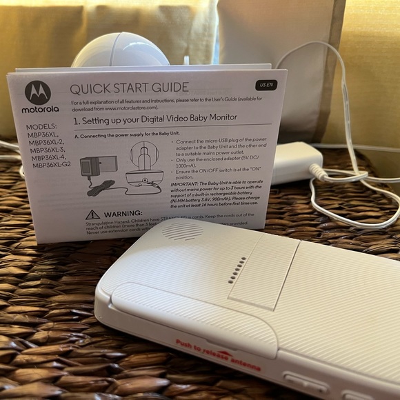 Motorola baby monitor